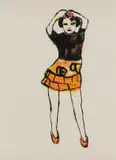 Diana Hyslop, Hey Babe, lithograph