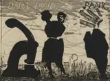 William Kentridge, Dada Picnic, chine collé and etching on paper