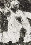 Robert Hodgins, Back, etching on paper