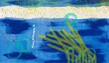 Mongezi Ncaphayi, La Forme des Choses à Venir (The Form of Things to Come), colour lithograph on paper