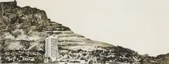 Heleen Schröder, Souvenir, three-plate colour print with polymer photogravure and aquatint