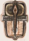 Bettie Cilliers-Barnard, Abstract Composition 5, from Symbols portfolio