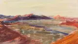 Alice Elahi, Woestyn Landskap (Desert Landscape)