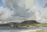 William Russell Flint, Clouds over Semerwater, Wensleydale, Yorkshire, watercolour on paper