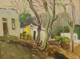 Gregoire Boonzaier, Houses and Trees