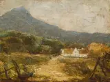 Edward Roworth, Landscape with Cape Dutch Homestead