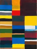 Atta Kwami, Up-and-Down, oil on linen