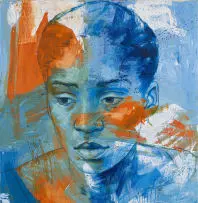 Lionel Smit, Merge #3, oil on canvas