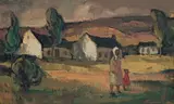 James Thackwray, Landscape near Somerset West, Cape Town