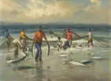 Dino Paravano, Trek net Fishermen, False Bay