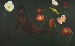Arabella Caccia, The Keeper of Dreams, oil on board