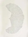 Paul Edmunds, Fan, linocut on paper