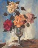 Alexander Rose-Innes, Roses in a Wine Glass