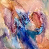 Patricia Pierce-Atkinson, Abstract II, oil on canvas