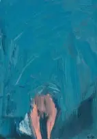 Trude Gunther, Behind the Veil, oil on canvas laid down on board