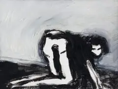 Trude Gunther, Look @ Me Now, oil on canvas laid down on board