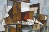 Marlene Von Dürckheim, Musical Composition, oil on canvas