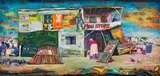 Willie Bester, Mini Store, mixed media with collage on board