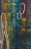 Walter Battiss, Hooded Figure at Night