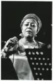 Glenn Haggis, Sibongile Khumalo, hand printed on ilford silver gelatin with fibre based ink