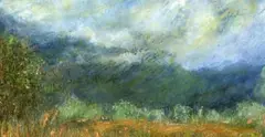 Shan Jacobs, On the Way Back, mixed media on card