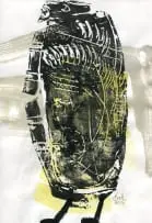 Terri Broll, Untitled 2, monoprint on paper