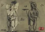 Deborah Bell, Expulsion II, lithograph on paper