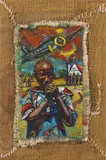 Willie Bester, Untitled, mixed media on hessian laid down on card