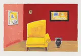 Sam Nhlengethwa, The Red Wall
