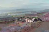 Hoeko Valley Cottages by Errol Boyley, oil on board, offered Nov 2021
