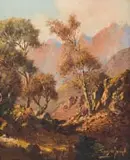 Tinus de Jongh, Landscape with Rocks with Trees