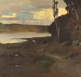 Walter Gilbert Wiles, Bushman's River, oil on canvas