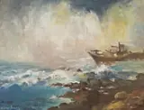 Alexander Rose-Innes, Storm Clouds and Ship