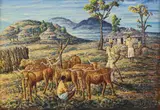 Helen Sebidi, Milking the Cows