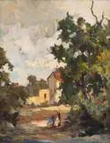 Old Oak, Wyneberg (sic) by Alexander Rose-Innes, oil on canvas, offered May 2022