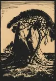 Miershope SWA (Termite Mounds) (Nilant 113) by Jacobus Hendrik Pierneef, linocut on paper, sold May 2022