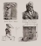 Soho Eckstein - Evangelist of Science by William Kentridge, lithograph and screenprint on paper, sold May 2022
