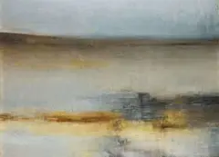 Harold Voigt, African Landscape, oil on paper