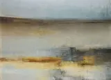 Harold Voigt, African Landscape, oil on paper