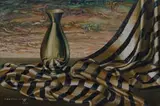 Vladimir Tretchikoff, Still Life with Vase and Cloth