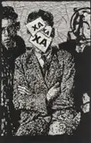 Xa Xa Xa by William Kentridge, linocut on paper, sold May 2022