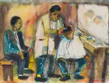 Ephraim Ngatane, The Barber Shop