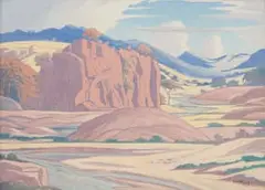 Jacobus Hendrik Pierneef, Farm Schroda, Limpopo, oil on board