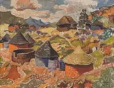Gregoire Boonzaier, Basutholand Landscape
