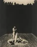 Pyramus and Thisbe (from the Pit Series) by William Kentridge, monoprint, sold May 2022