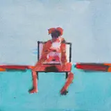 Robert Hodgins, Woman in a Landscape