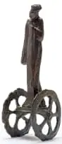 Deborah Bell, Misericordia, 2014, bronze with a dark brown patina