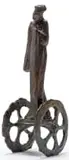 Deborah Bell, Misericordia, 2014, bronze with a dark brown patina