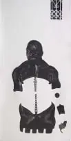Diane Victor, Learning Posture, etching, aquatint, mezzotint and blind embossing on paper