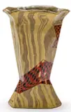Hylton Nel, Large Vase with Checked Pattern
